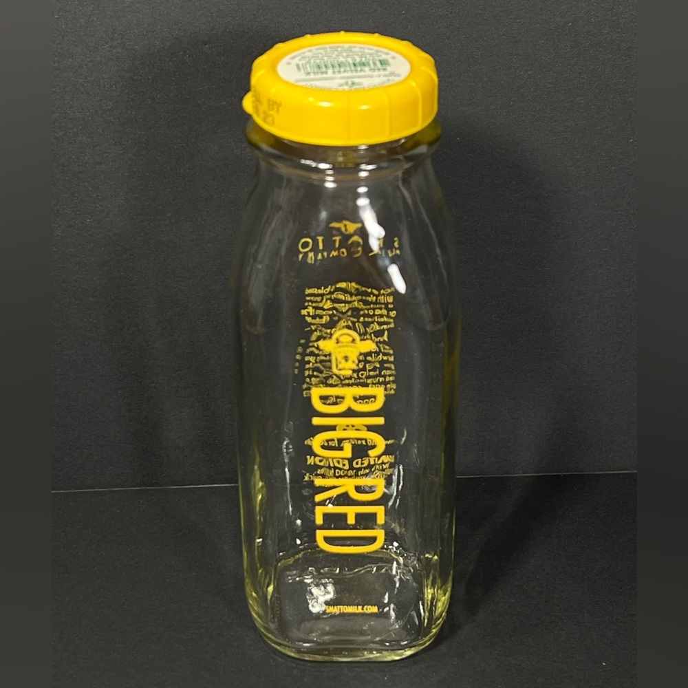 Shatto Milk Bottle Big Red Cap Kansas City Chiefs Limited Edition Super Bowl NFL